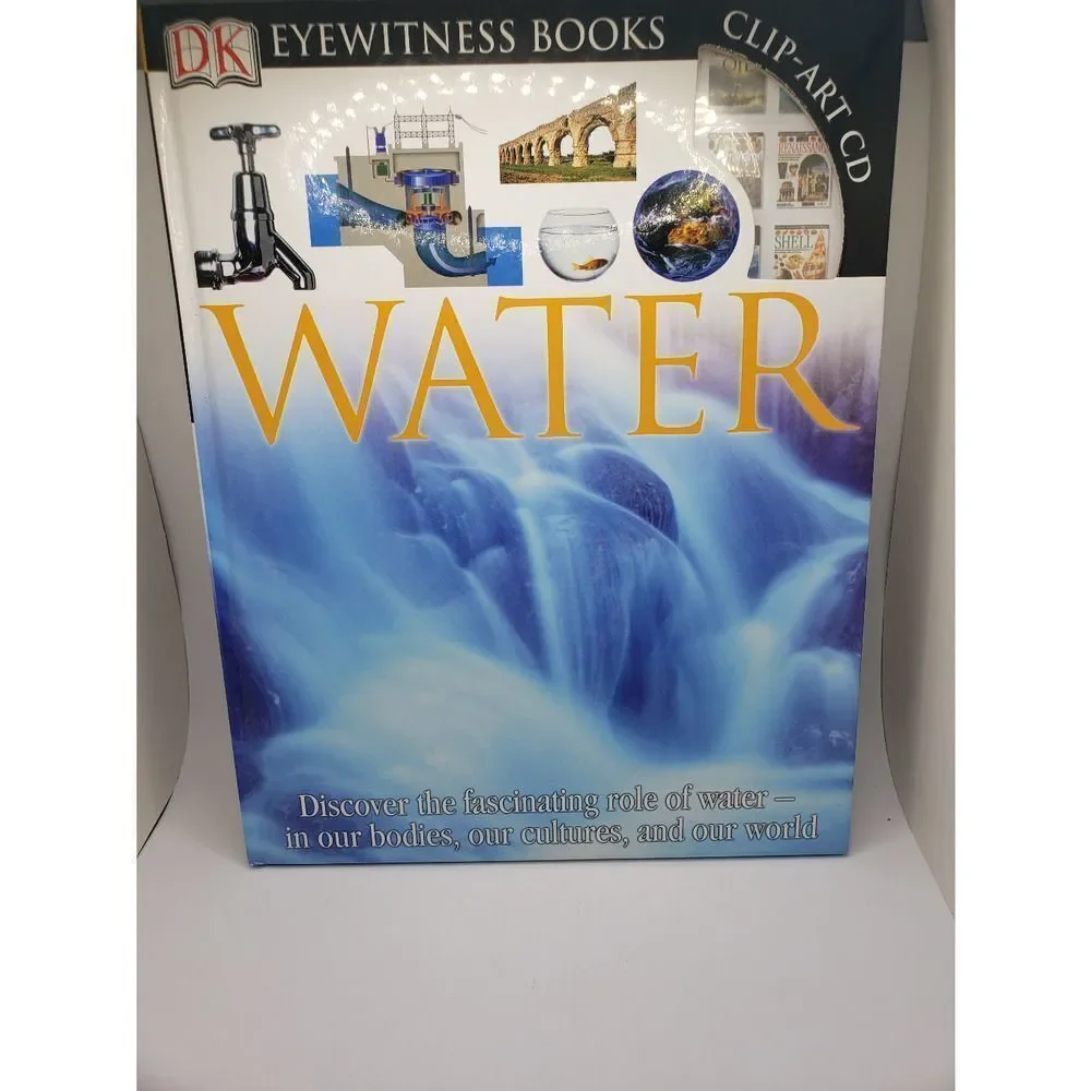Eyewitness water book hard cover learning educational book